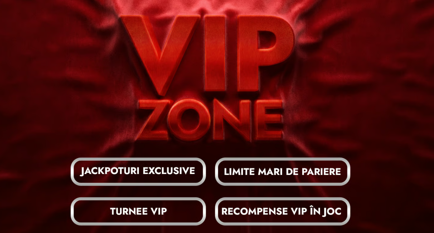 Imagine reprezentativă pentru VIP Zone Vivabet, cu elemente de lux și bonusuri